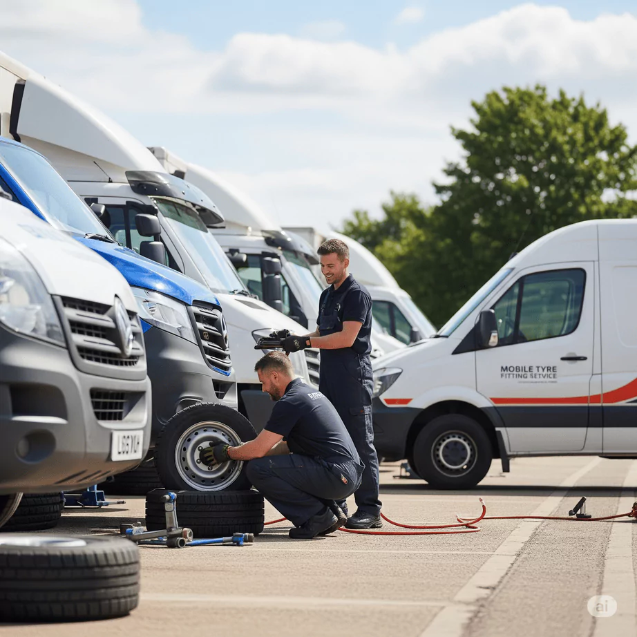 Mobile Tyre Fitting for Fleets: A Game-Changer for UK Businesses