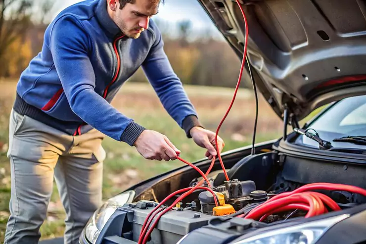 How Quick Tyre Fix’s 24/7 Car Jump‑Start Service Works